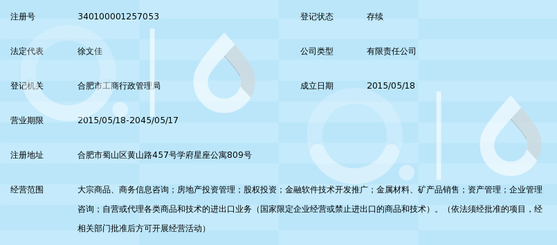 合肥洪盈商品经营与商务信息咨询业务概览